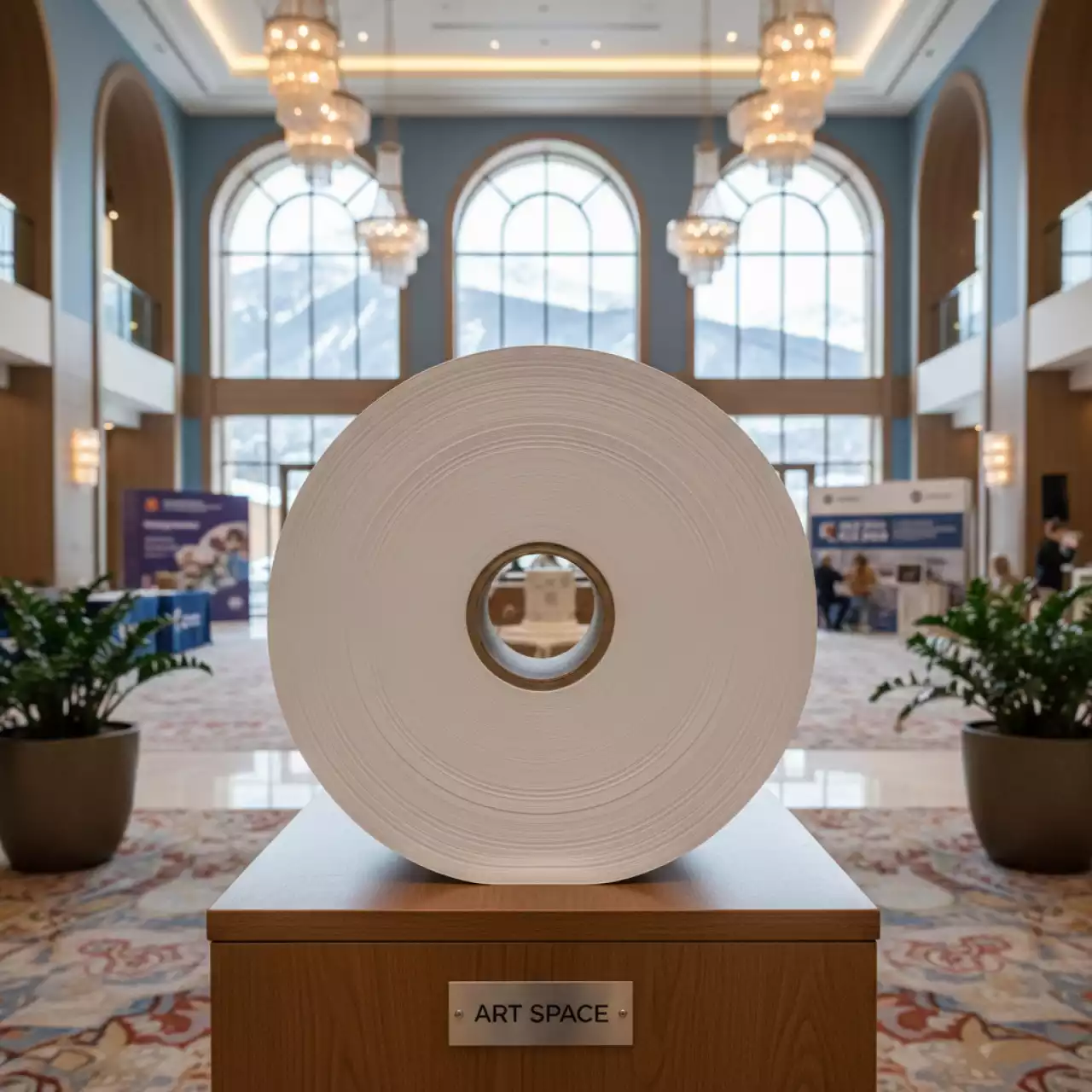 Аренда Рулонная бумага для плоттера с покрытием Albeo InkJet Coated Paper Universal 120 г м² 914x30,5 м в Sochi Marriott Krasnaya Polyana — ART SPACE