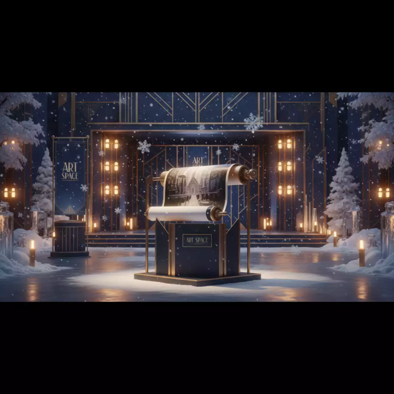 Аренда Рулонная бумага для плоттера с покрытием Canon Glossy Photo Paper 240 гр м2 610х30 м в Gamma Sirius — ART SPACE