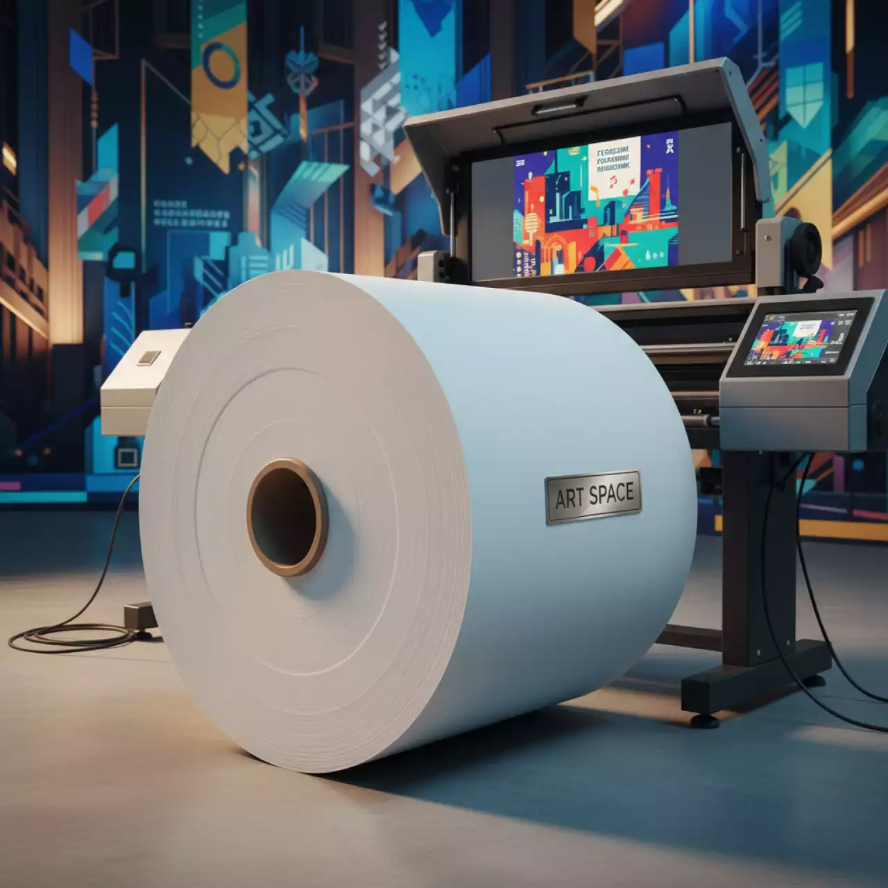 Аренда Рулонная бумага для плоттера с покрытием HP Bright White Inkjet Paper в санатории «Черноморье» — ART SPACE