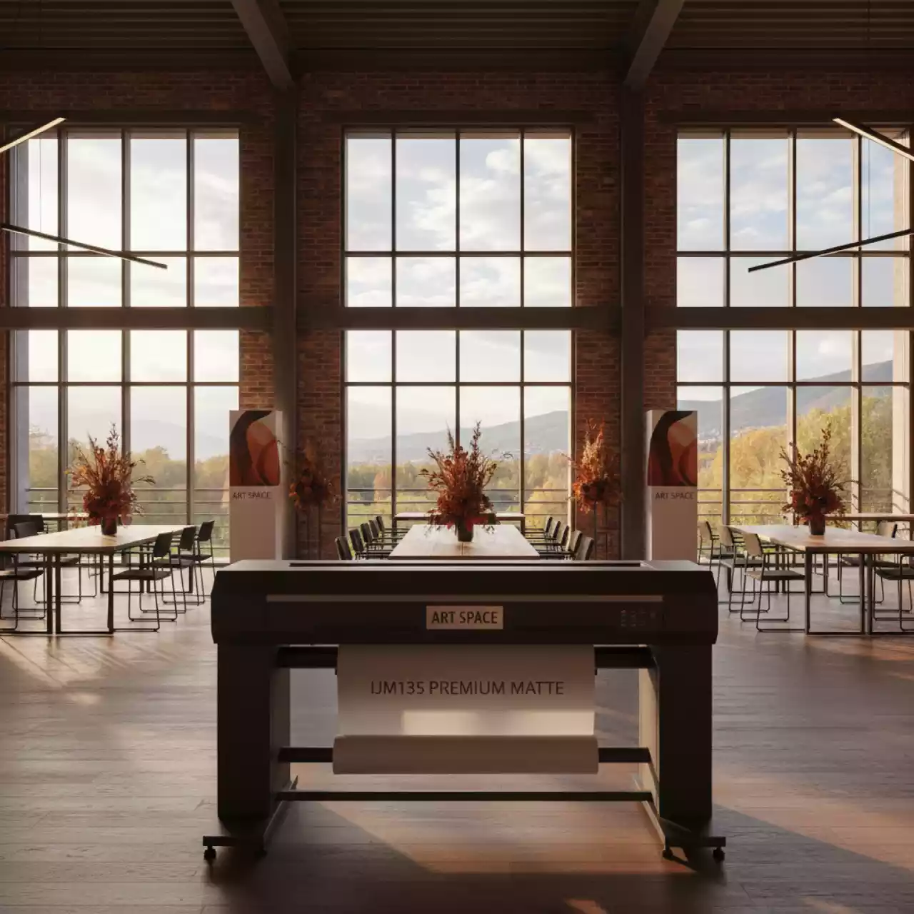 Аренда Рулонная бумага для плоттера с покрытием IJM135 Premium Plus Paper 140 гр м² 841х30 м в Cosmos Sochi Hotel — ART SPACE