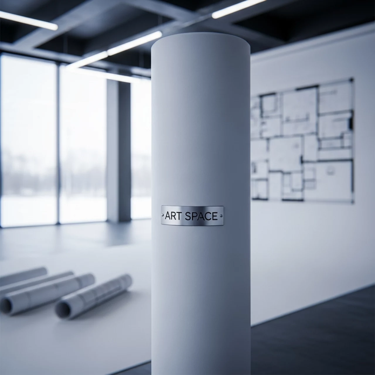 Аренда Рулонная бумага для плоттера с покрытием Sakura Simple Cast Coated Matt 90 м² 914х45,7 м 50,8 мм в парке «Ривьера» — ART SPACE