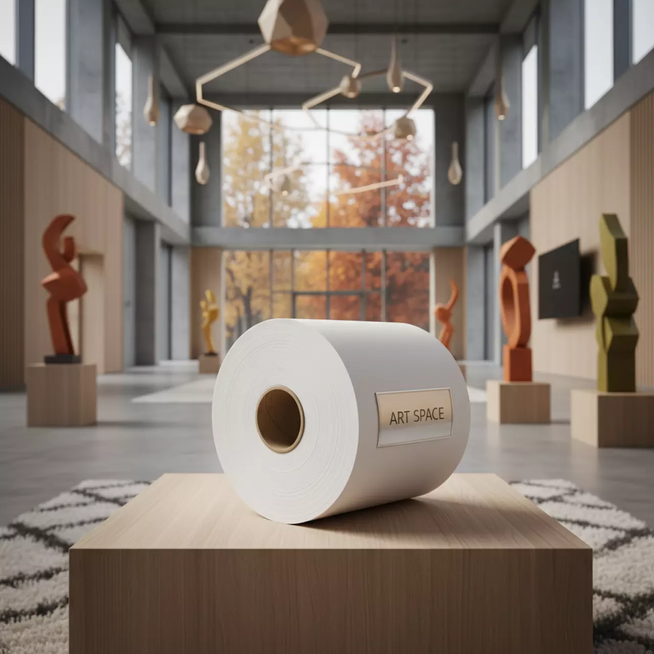 Аренда Рулонная бумага Oce Draft Paper IJM009 без покрытия 75 г м² 297х120 м в МФК «Горный» — ART SPACE