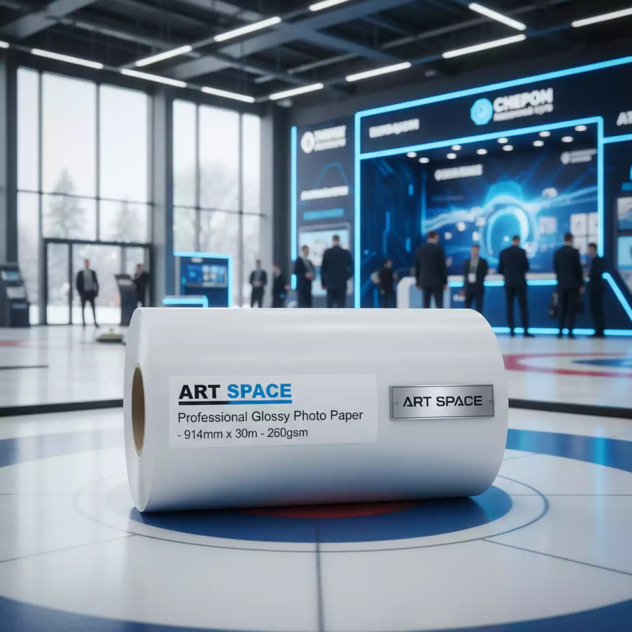 Аренда Рулонная фотобумага Lomond XL Premium Super Glossy в Керлинговом центре «Ледяной куб» — ART SPACE