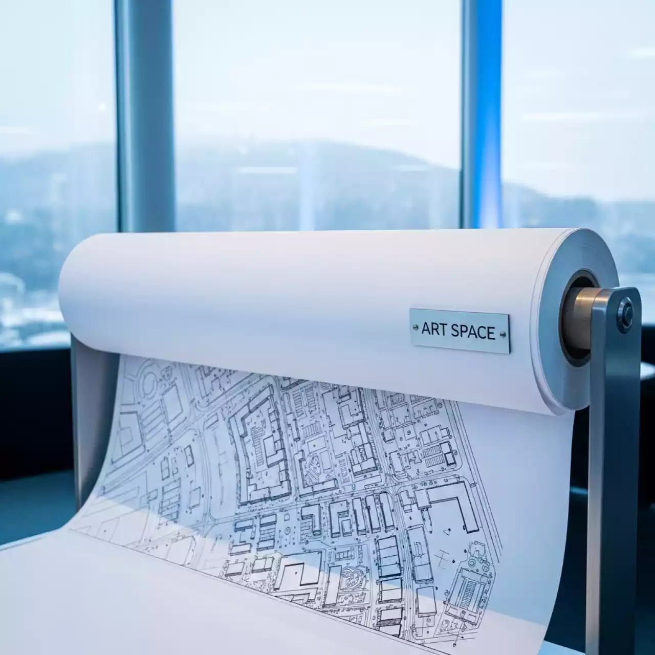 Аренда Рулонная инженерная бумага Lomond XL Uncoated for CAD and GIS Premium 80 г м² 610х45 м втулка 50,8 мм в Bridge Resort — ART SPACE