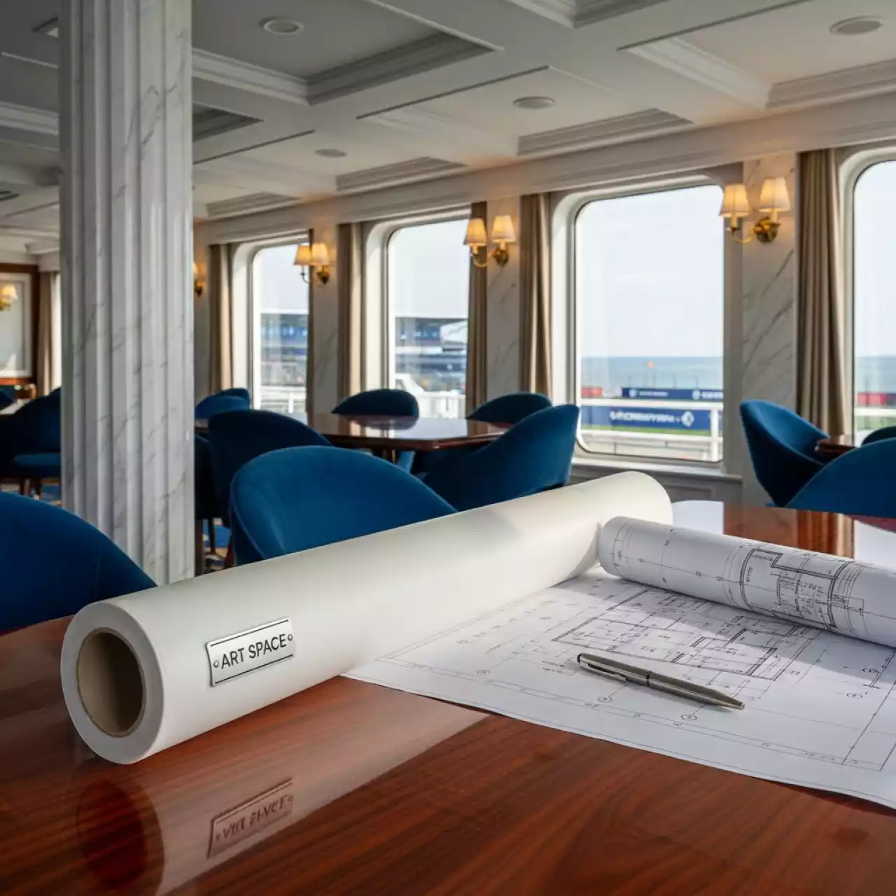 Аренда Рулонная калька для печати HP Natural Tracing Paper 90 г м² 914x45,7 м втулка 50,8 мм на теплоходе «Дагомыс» — ART SPACE