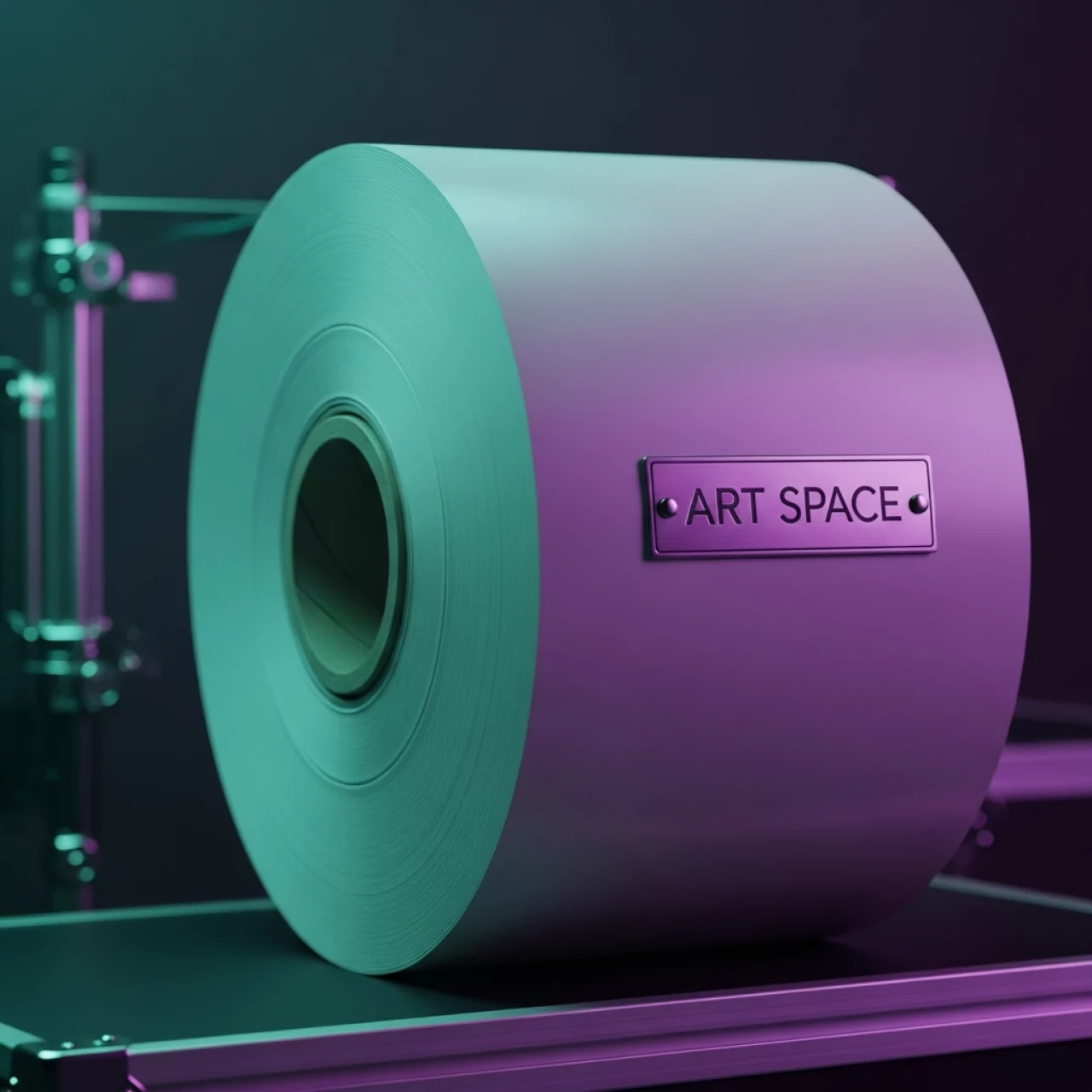 Аренда Рулонная пленка для горячего ламинирования матовая 30 мкм 317 мм 300 м 1,25 мм на Имеретинской набережной — ART SPACE