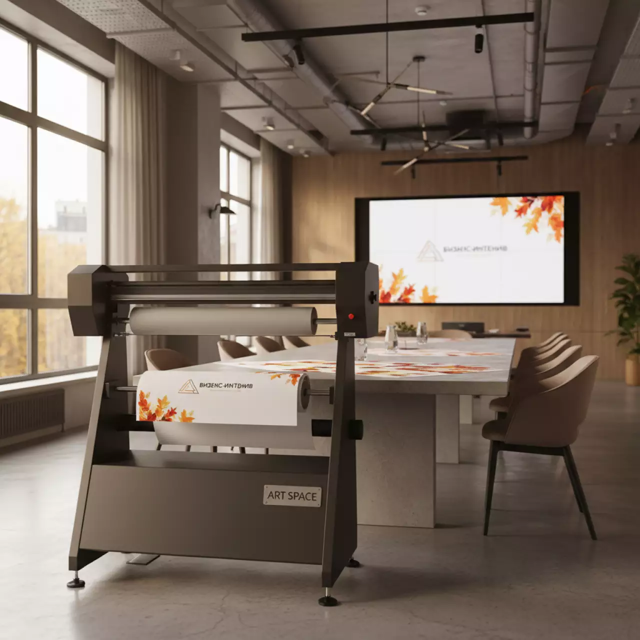 Аренда Рулонная пленка для печати HP Everyday Adhesive Matte Polypropylene 120 г м² 914x122 м 50,8 мм CH024A в Courtyard by Marriott Sochi — ART SPACE