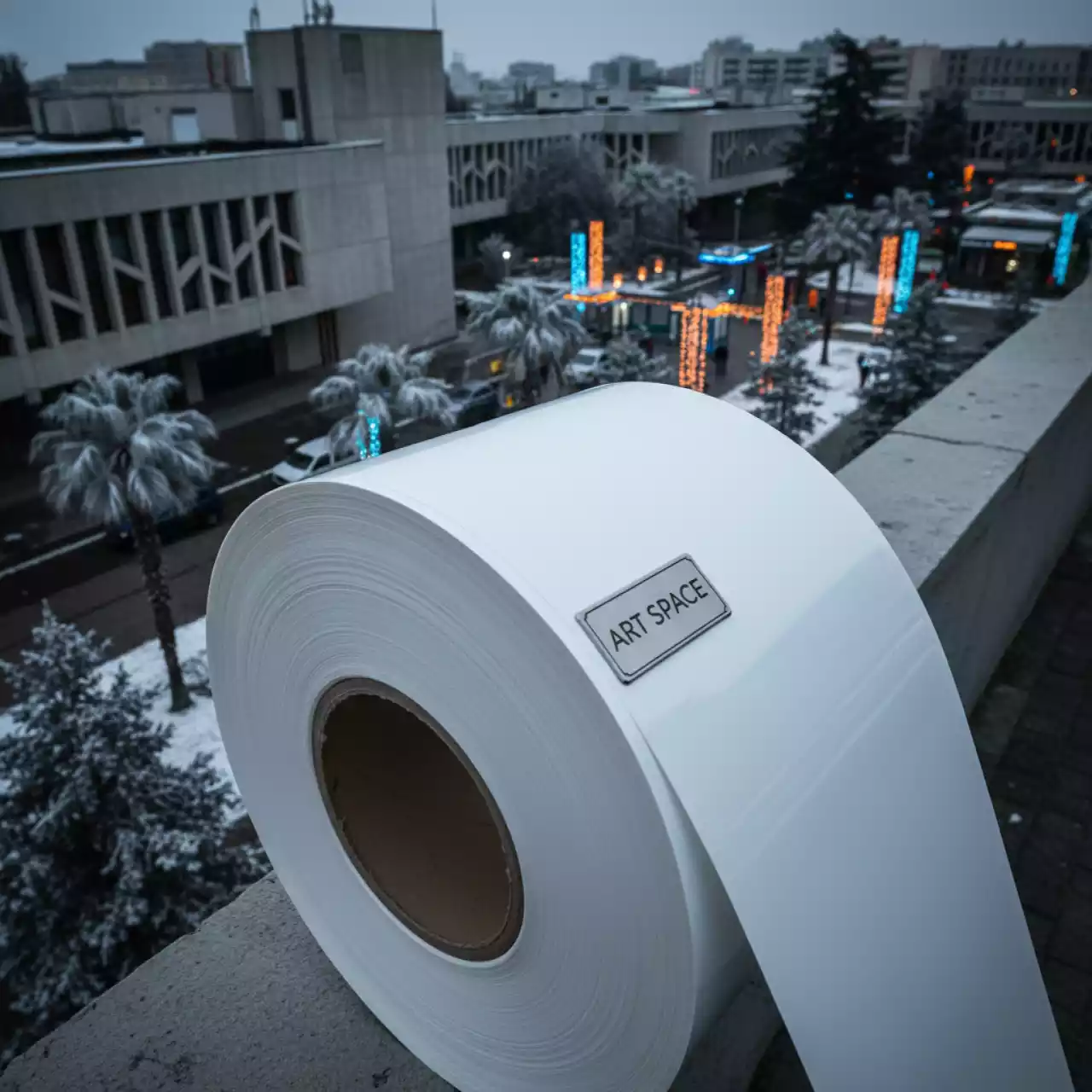 Аренда Рулонная пленка для печати Saviar 100 мкм белая глянцевая 1,52x50 м в санатории «Сочи» — ART SPACE