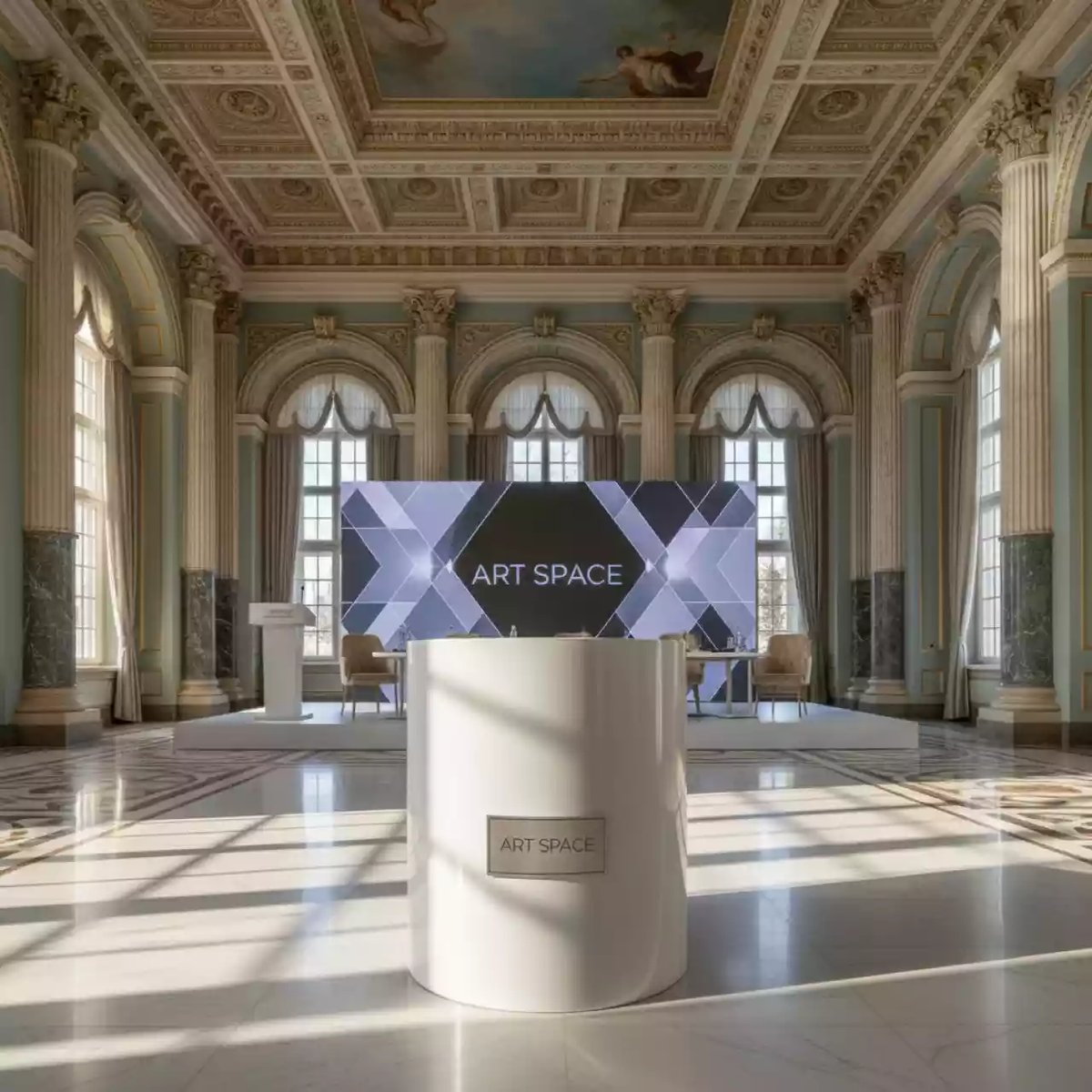 Аренда Рулонная пленка для печати Saviar 100 мкм белая глянцевая 1,6x50 м в Swissôtel Resort Sochi Kamelia — ART SPACE