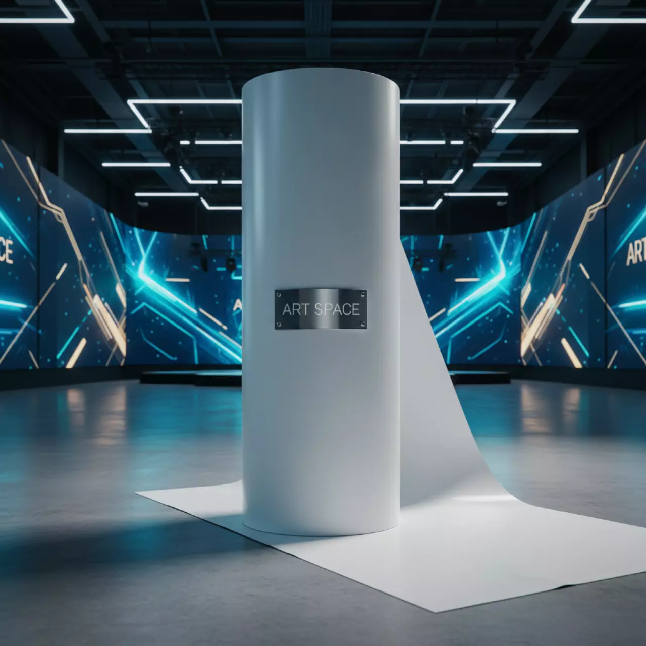 Аренда Рулонная пленка Saviar с усиленным клеем 100 мкм белая матовая в МФК «Горный» — ART SPACE