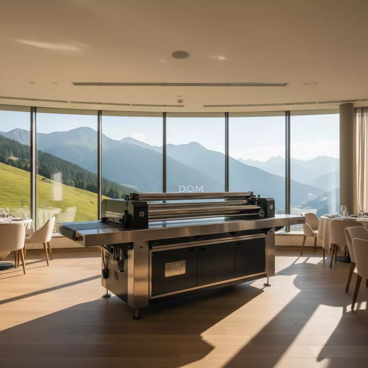 Аренда Рулонный ламинатор Foliant Mercury 530NG в ресторане «D.O.M» — ART SPACE
