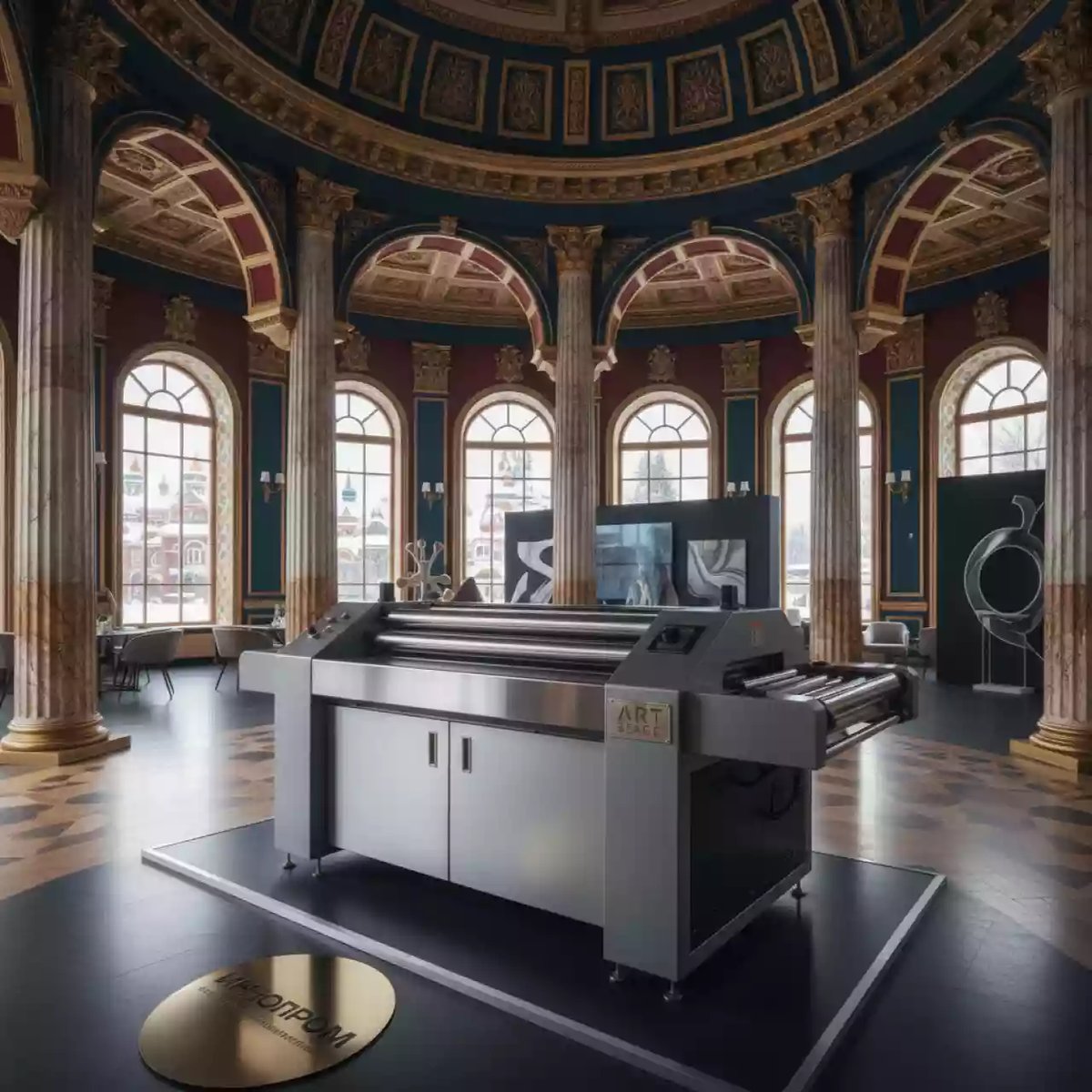 Аренда Рулонный ламинатор Foliant Mercury 760SF в этно-парке «Моя Россия» — ART SPACE