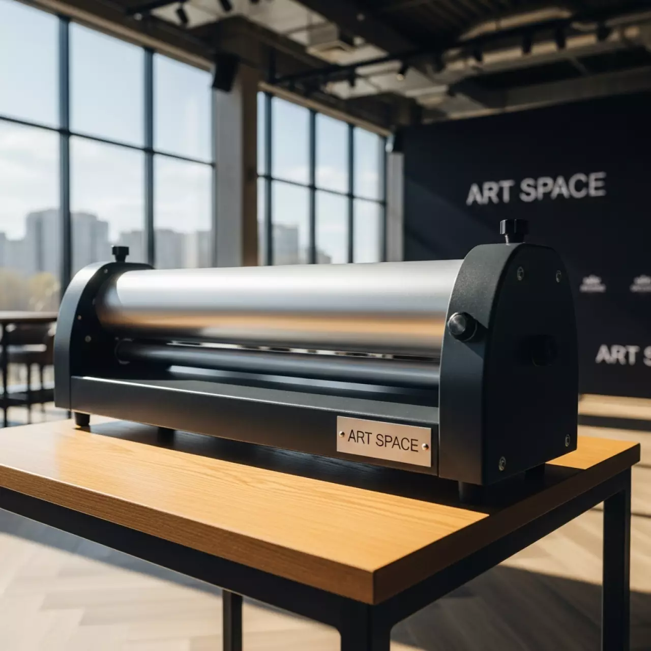 Аренда Рулонный ламинатор GMP Excelam II 655Q в ресторане «Плакучая Ива» — ART SPACE