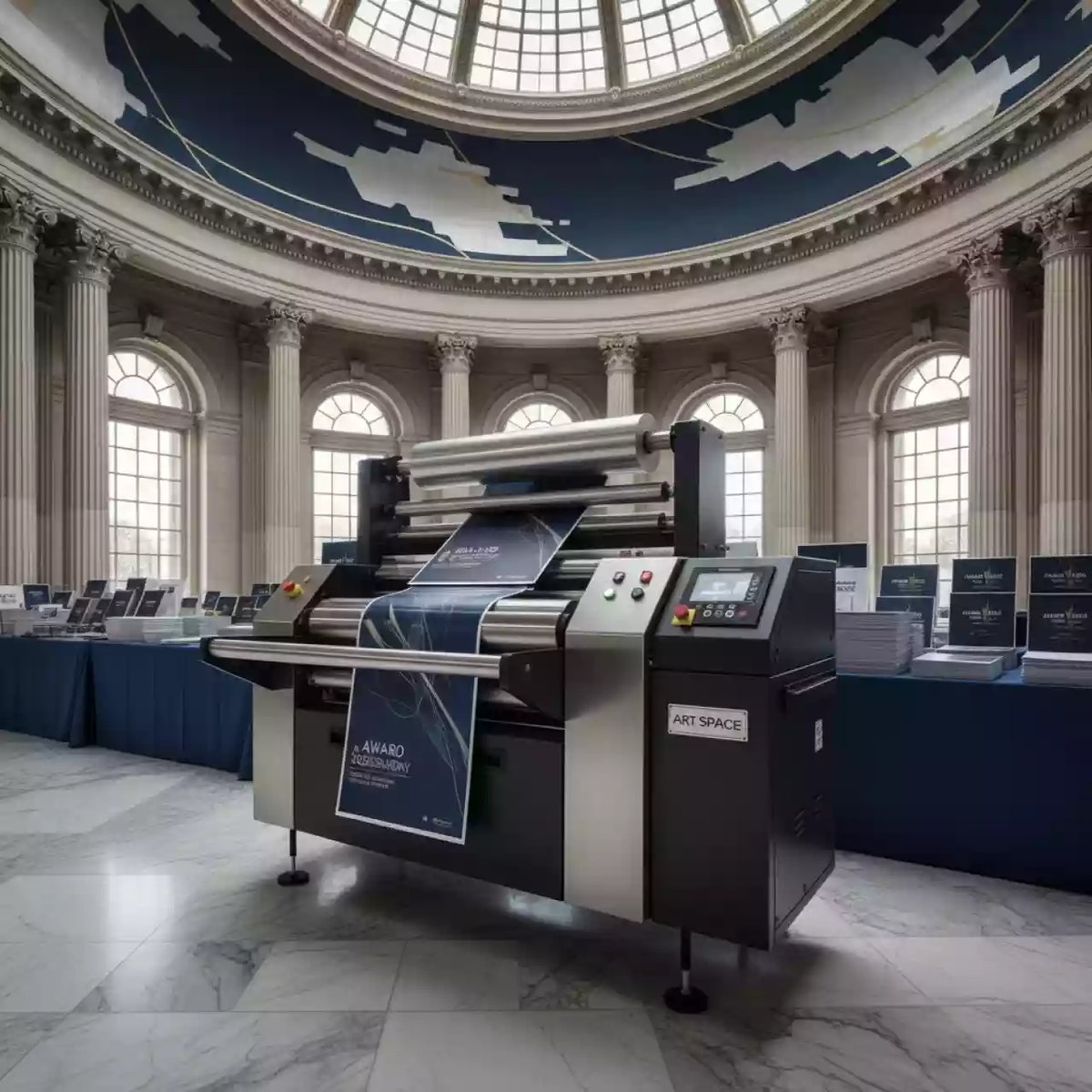 Аренда Рулонный ламинатор GMP Excelam Q 1670 RS в Red Arena — ART SPACE