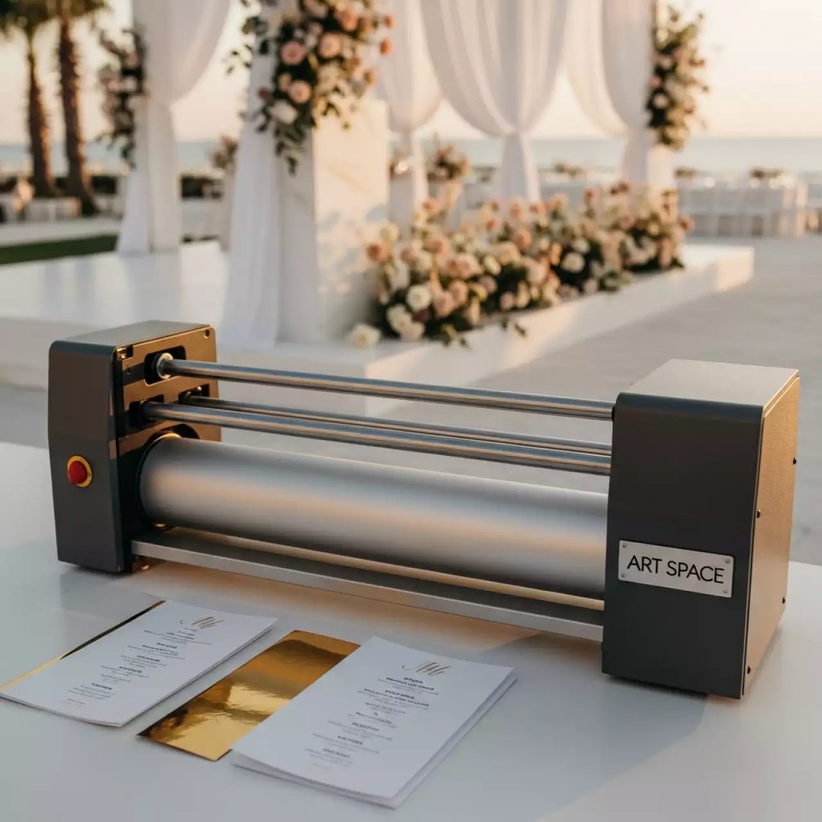 Аренда Рулонный ламинатор Guangming K 720B в пляжном комплексе VinoGrad — ART SPACE