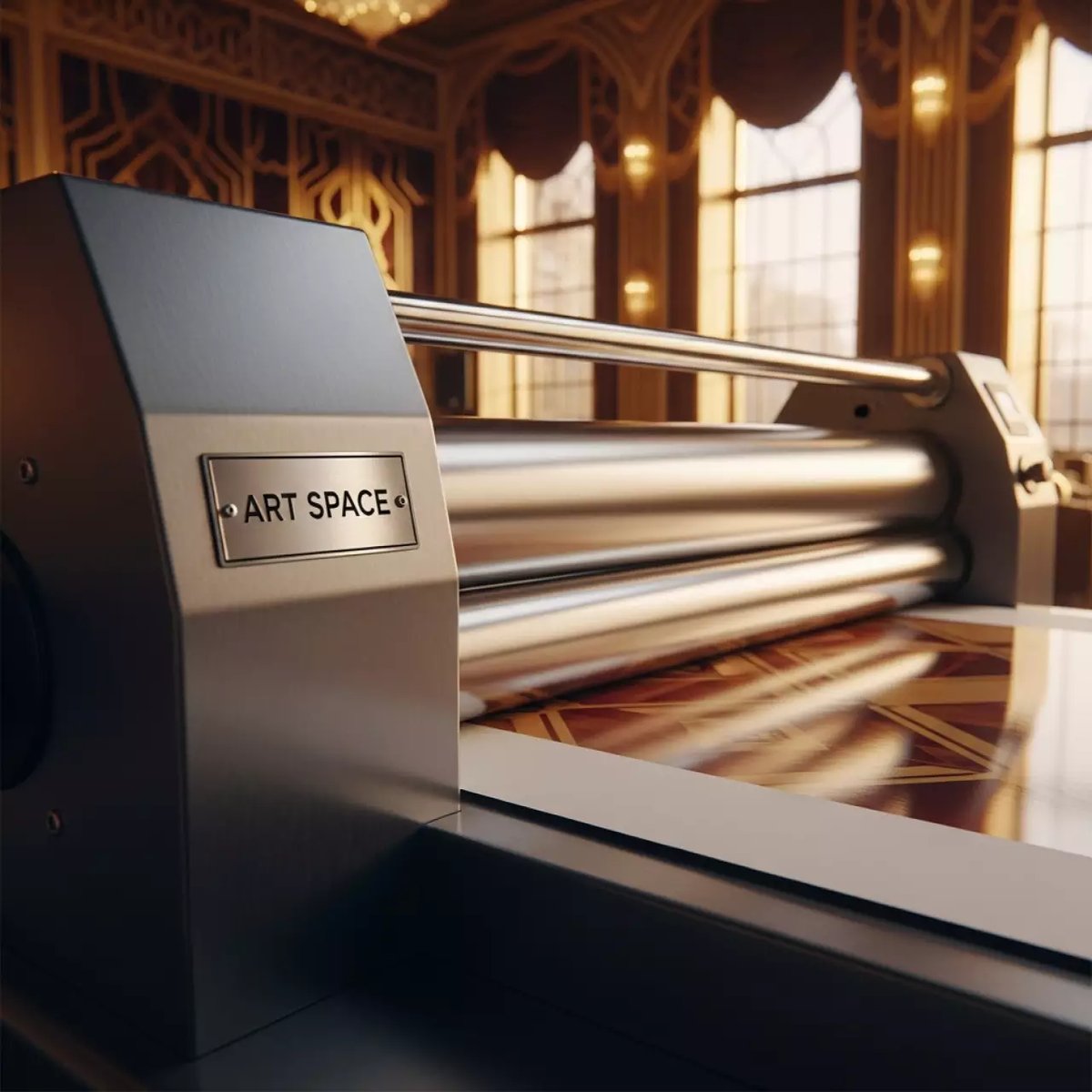 Аренда Рулонный ламинатор Guangming SF 720C в санатории «Заполярье» — ART SPACE