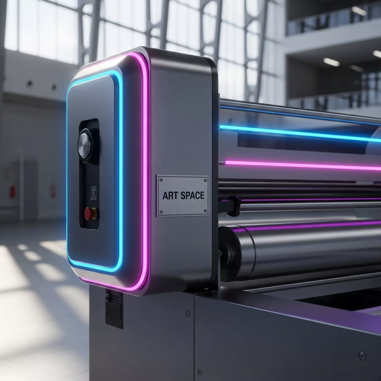 Аренда Рулонный ламинатор Guangming SW 760 в Ледовом дворце «Айсберг» — ART SPACE