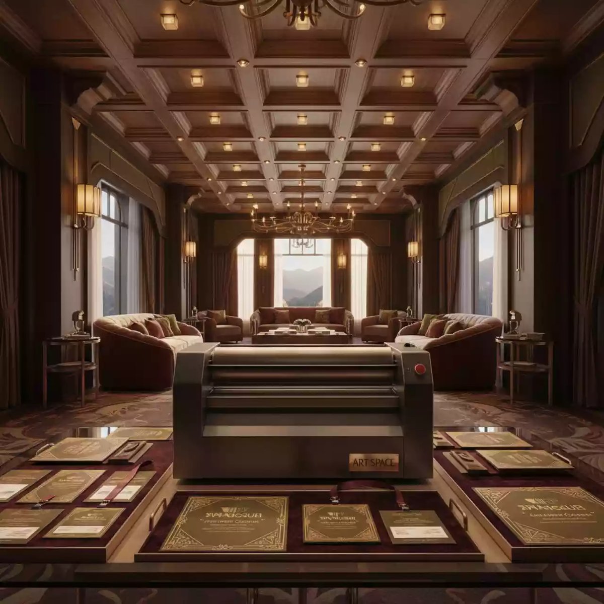 Аренда Рулонный ламинатор Kala Arkane 1650 в Поляна 1389 Отель и Спа — ART SPACE