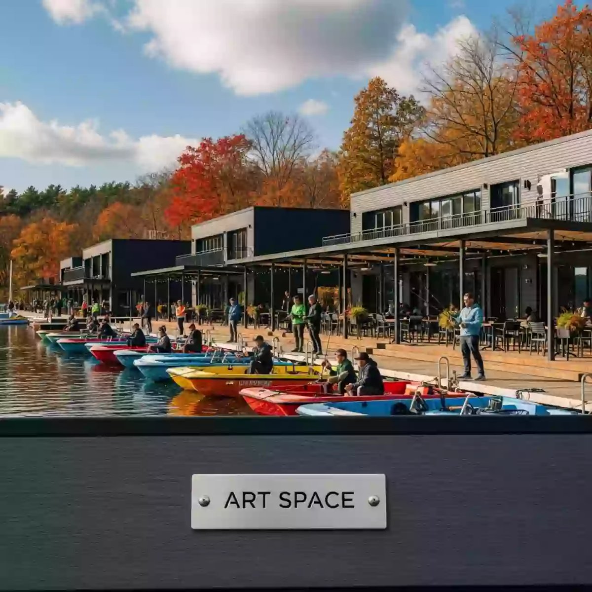 Аренда Рыбалка командная в комплексе Sea Galaxy — ART SPACE