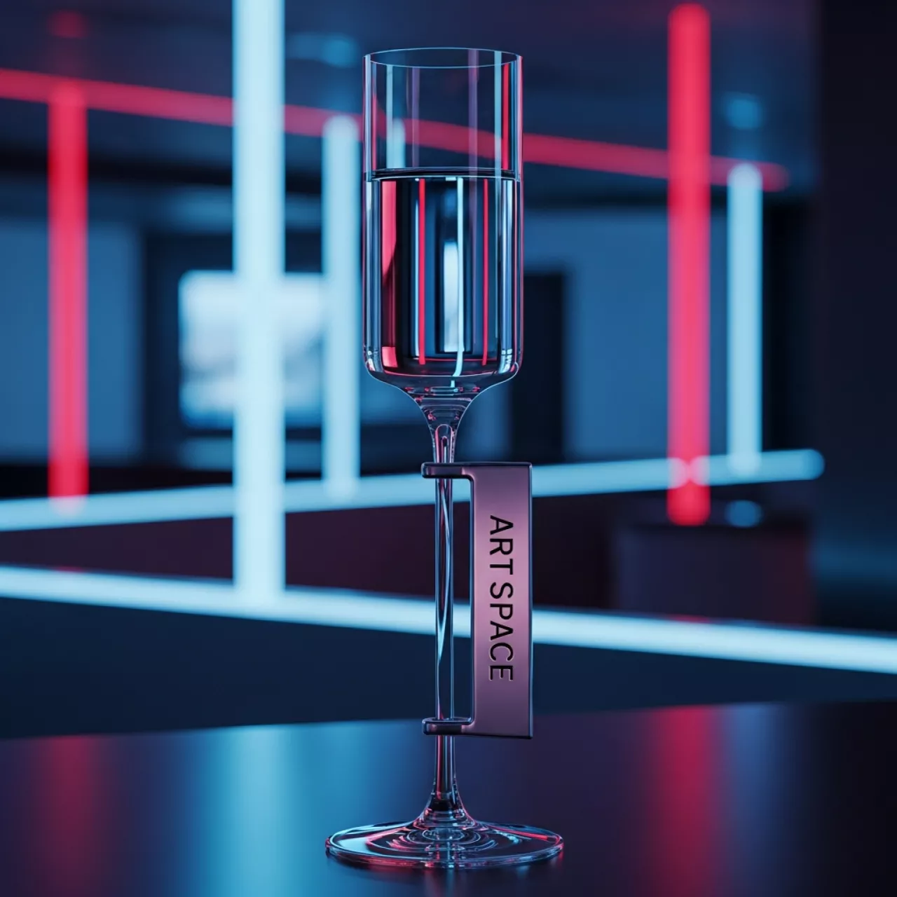 Аренда Рюмка для водки 50 мл на тонкой ножке в Маринс Парк Отеле — ART SPACE