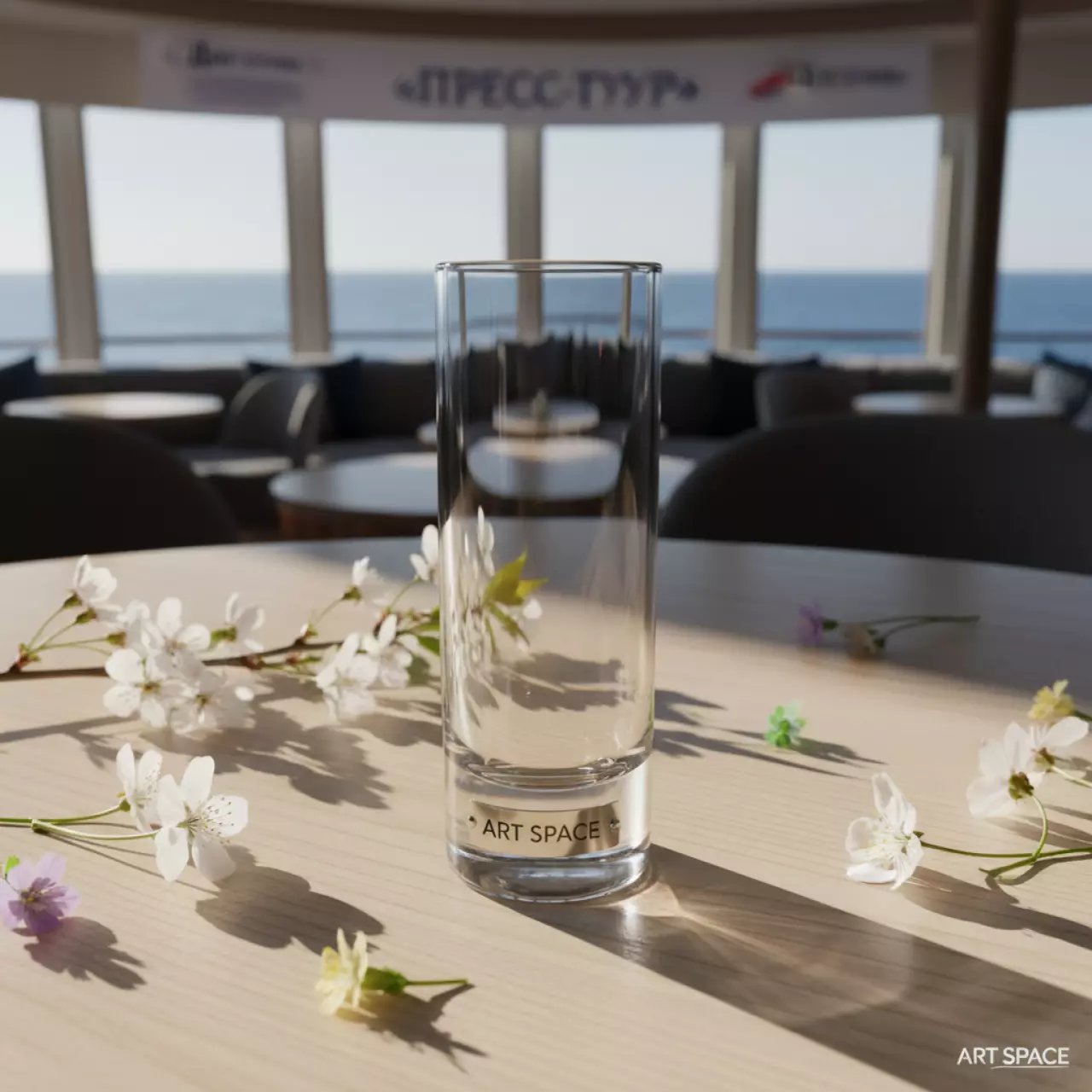 Аренда Рюмка для водки Elegance 60 мл на теплоходе «Дагомыс» — ART SPACE