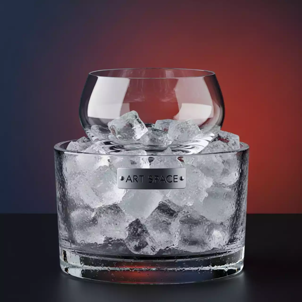 Аренда Рюмка коктейльная Чиллер с резервуаром для льда 170 мл в гранд-отеле «Жемчужина» — ART SPACE