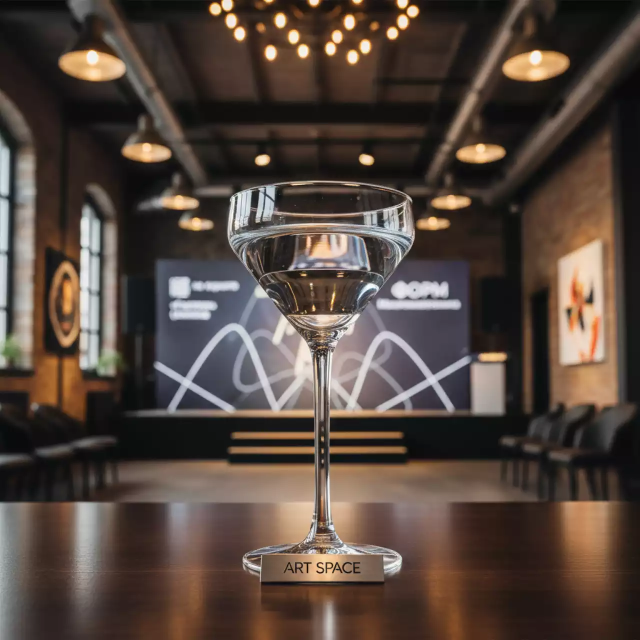 Аренда Рюмка коктейльная Кью 170 мл на курорте «Газпром» (Альпика) — ART SPACE