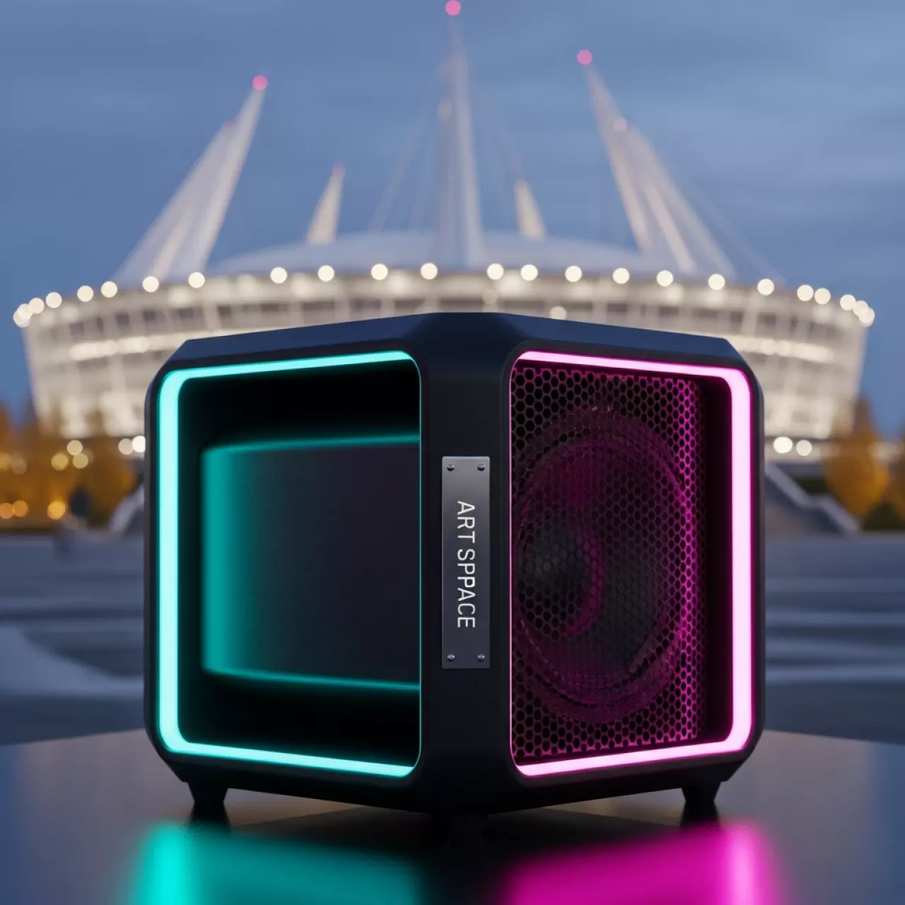 Аренда Сабвуфер Invotone DVA 2000 1000 Вт на арене «Фишт» — ART SPACE