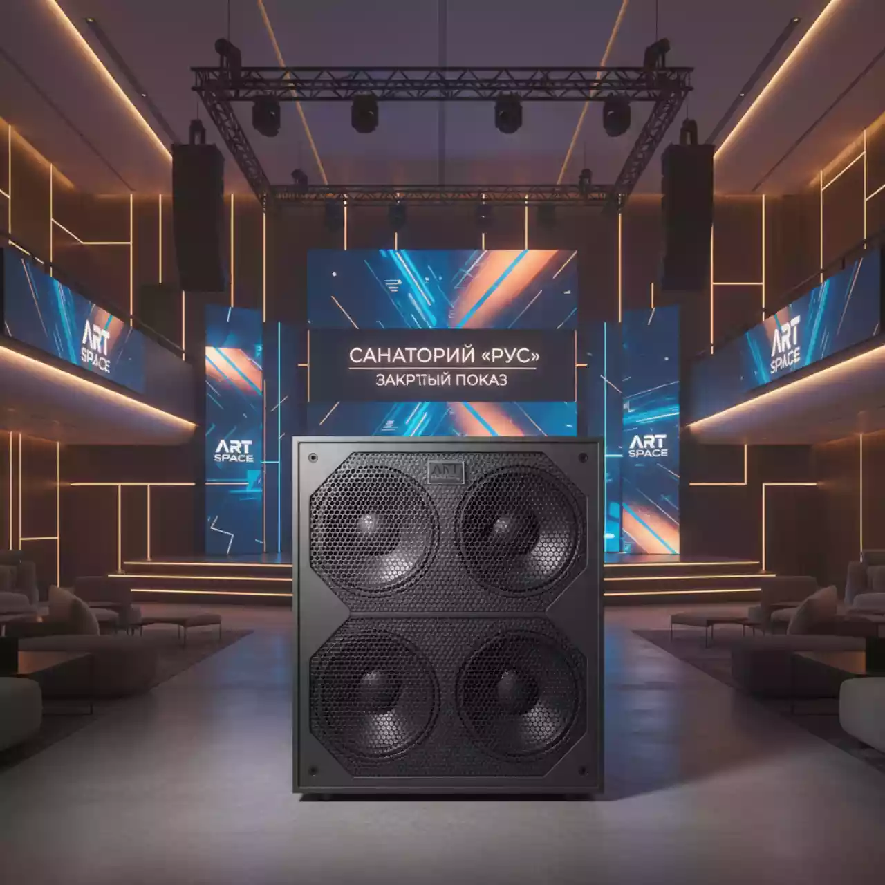 Аренда Сабвуфер Lacoustics SB 28 1200 Вт элемент линейного массива в санатории «Русь» — ART SPACE