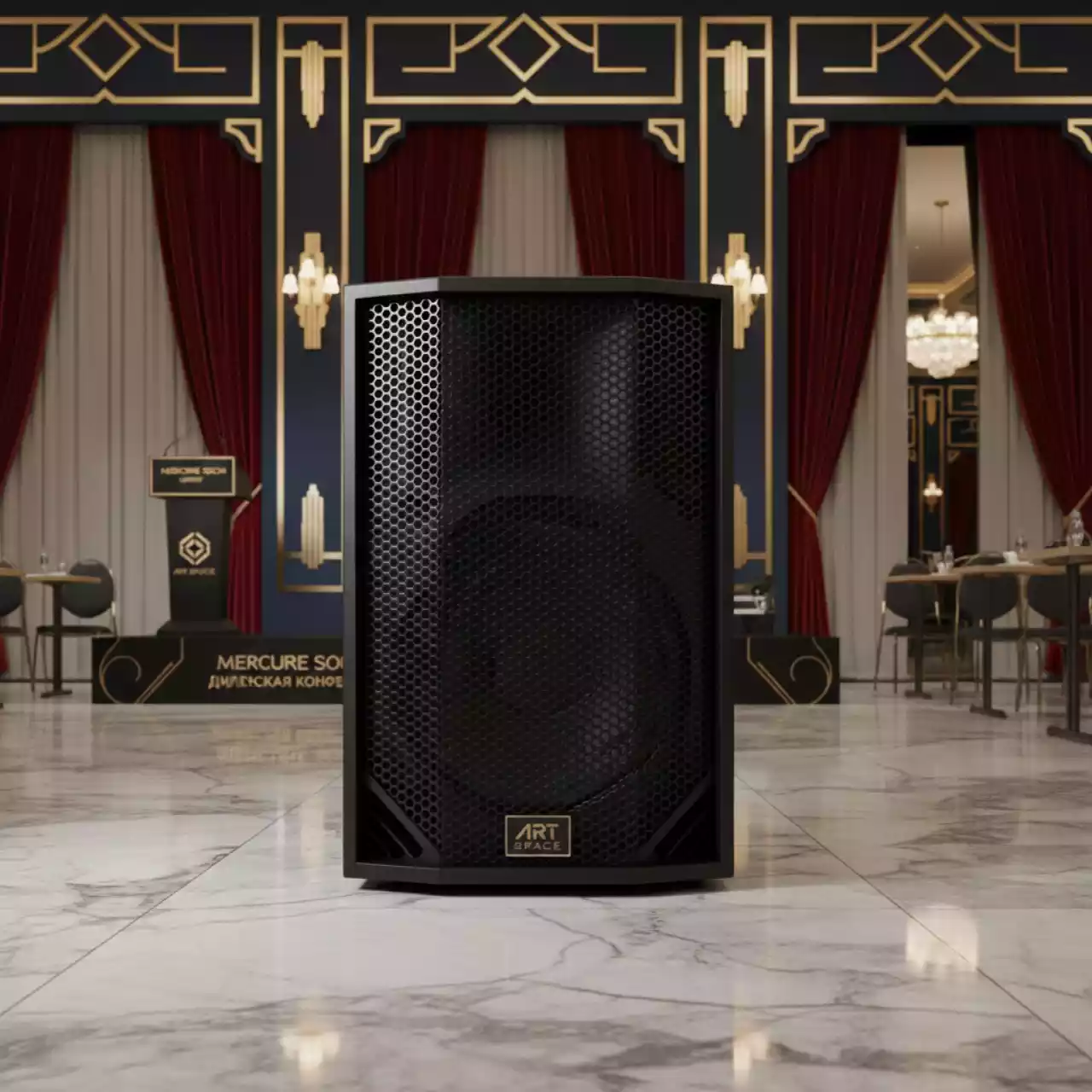 Аренда Сабвуфер пассивный Behringer B1800X Pro в Mercure Сочи Центр — ART SPACE