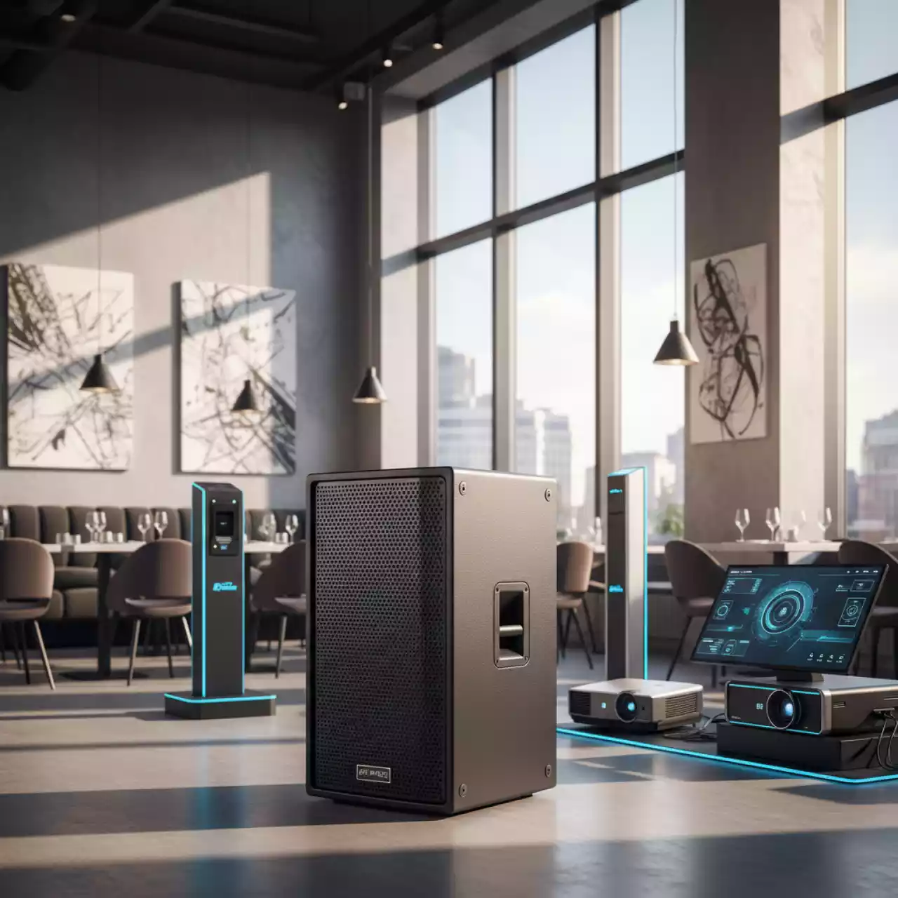 Аренда Сабвуфер пассивный SB 18 в ресторане «Магеллан» — ART SPACE