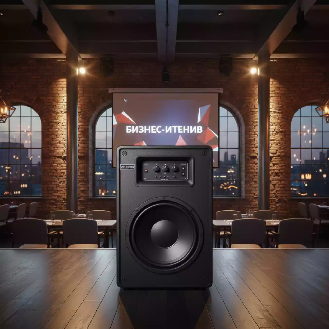 Аренда Сабвуфера активного JBL EON 518 в ресторане «Магадан» — ART SPACE