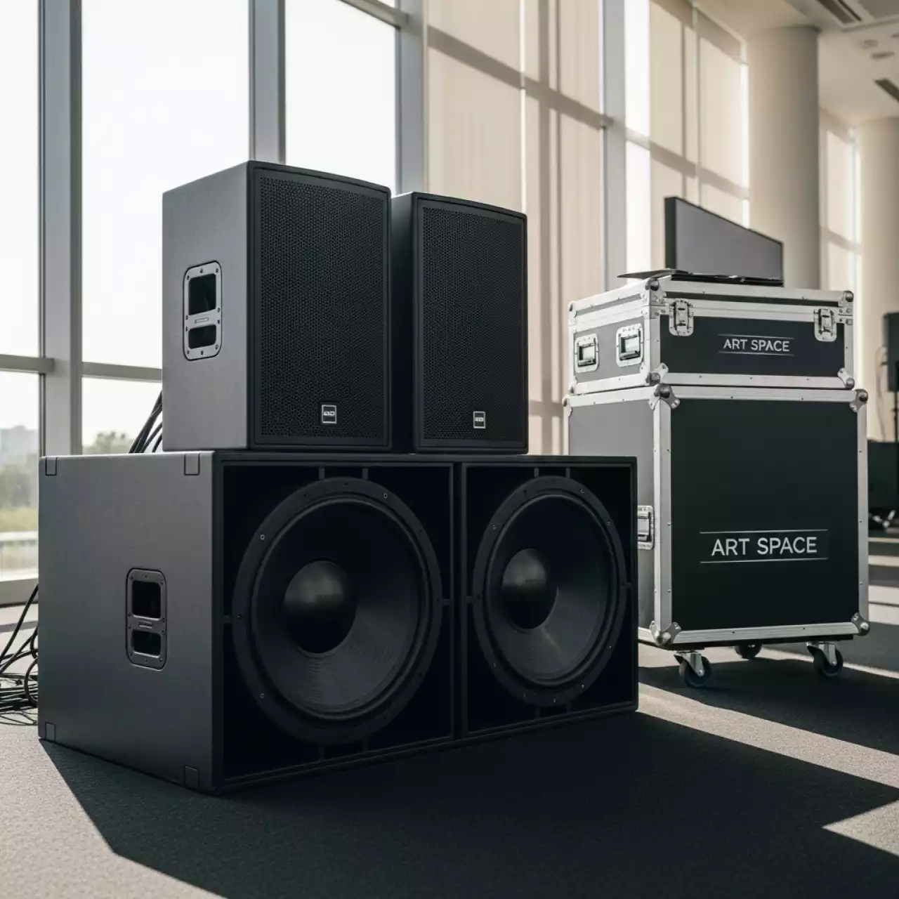 Аренда Сабвуферы активные и пассивные в Radisson Collection Paradise — ART SPACE
