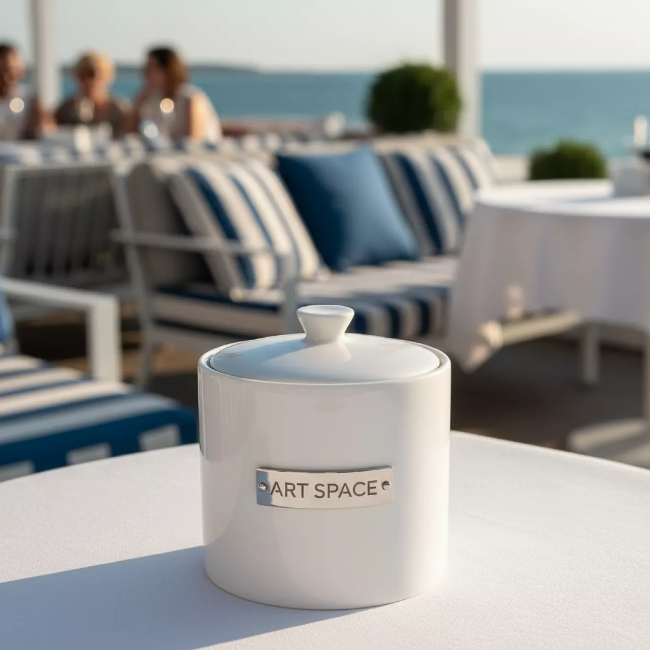 Аренда Сахарница с крышкой малая Kunst Werk в ресторане «Паруса» — ART SPACE