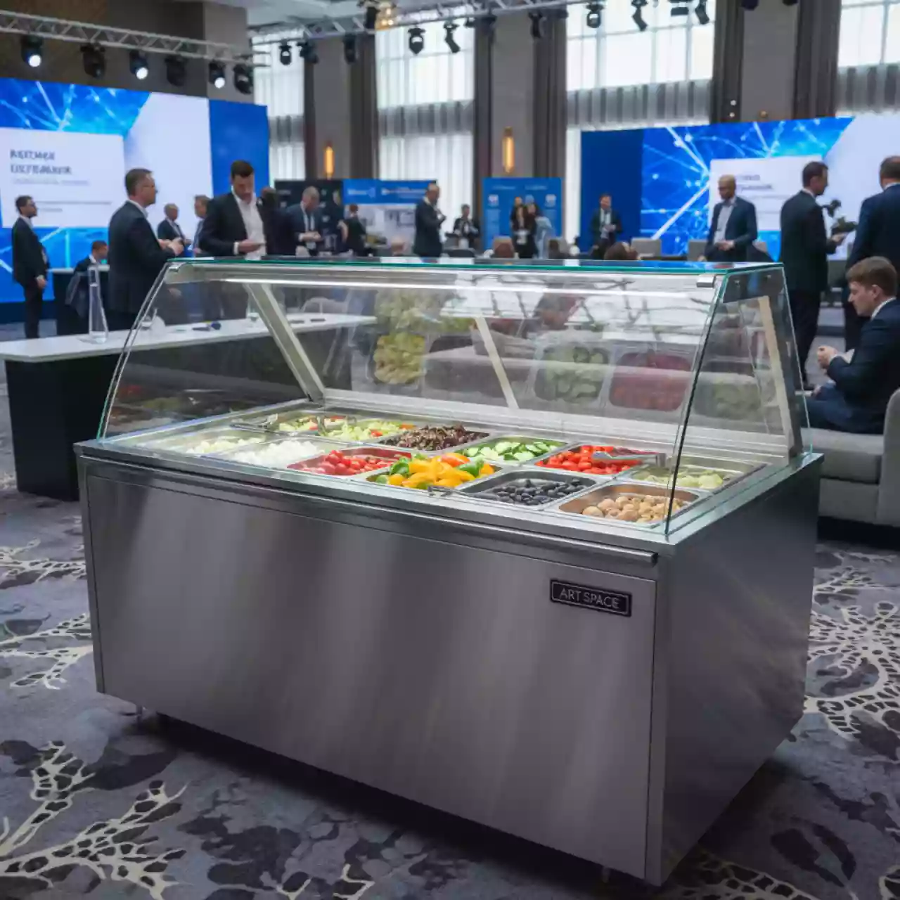 Аренда Саладетта настольная Hicold VRTG 1390х385х459 мм в отеле «Богатырь» — ART SPACE