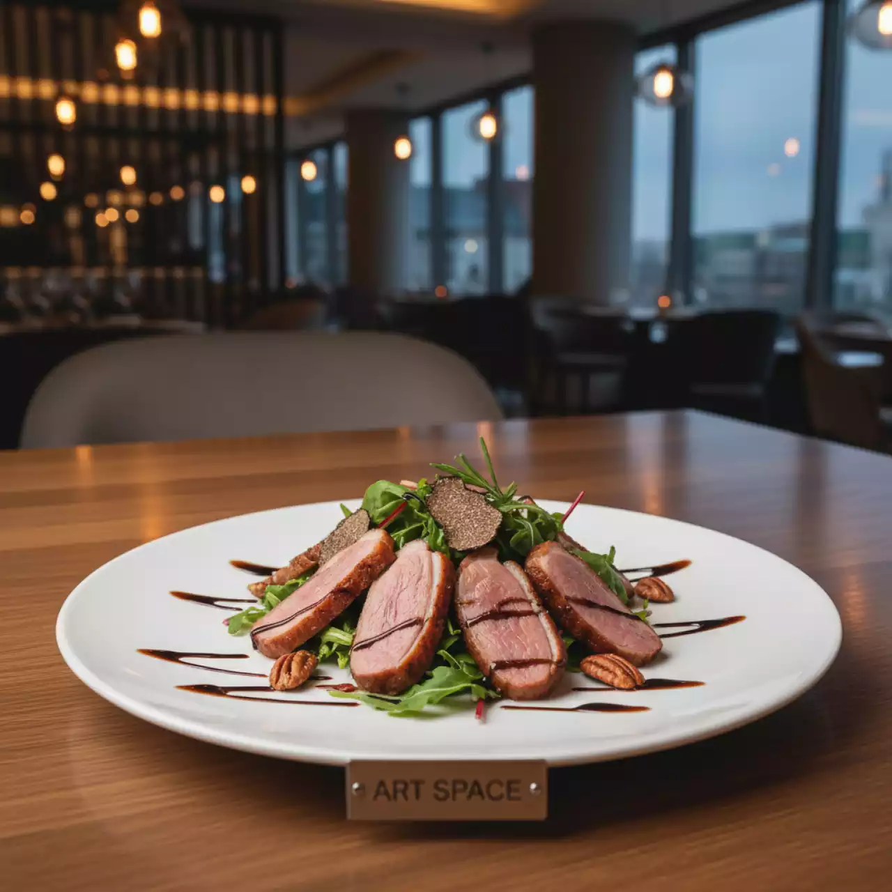 Аренда Салат с утиной грудкой в Panorama by Mercure — ART SPACE