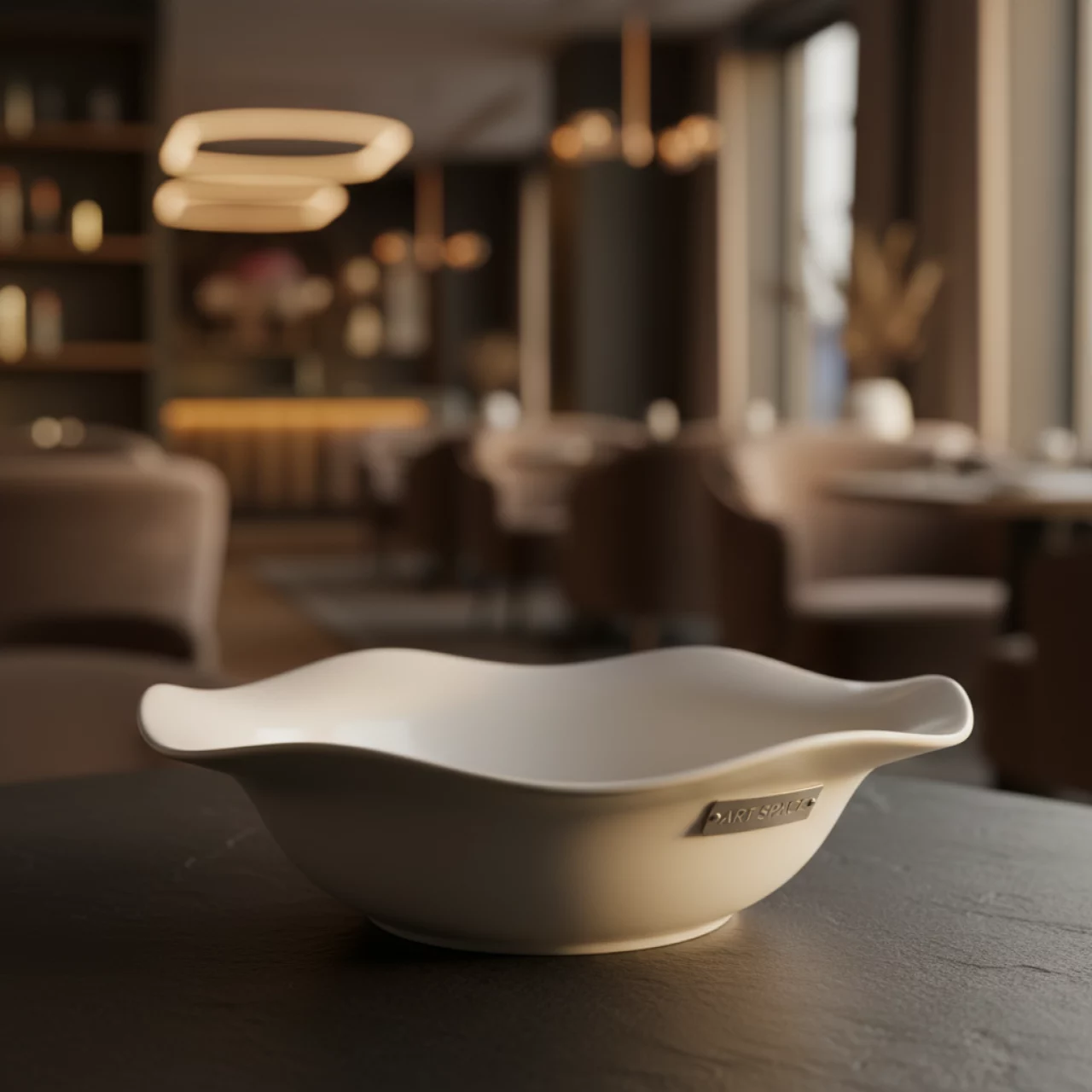 Аренда Салатник Chan Wave Classic с полями 180 мм 480 мл в отеле «Богатырь» — ART SPACE