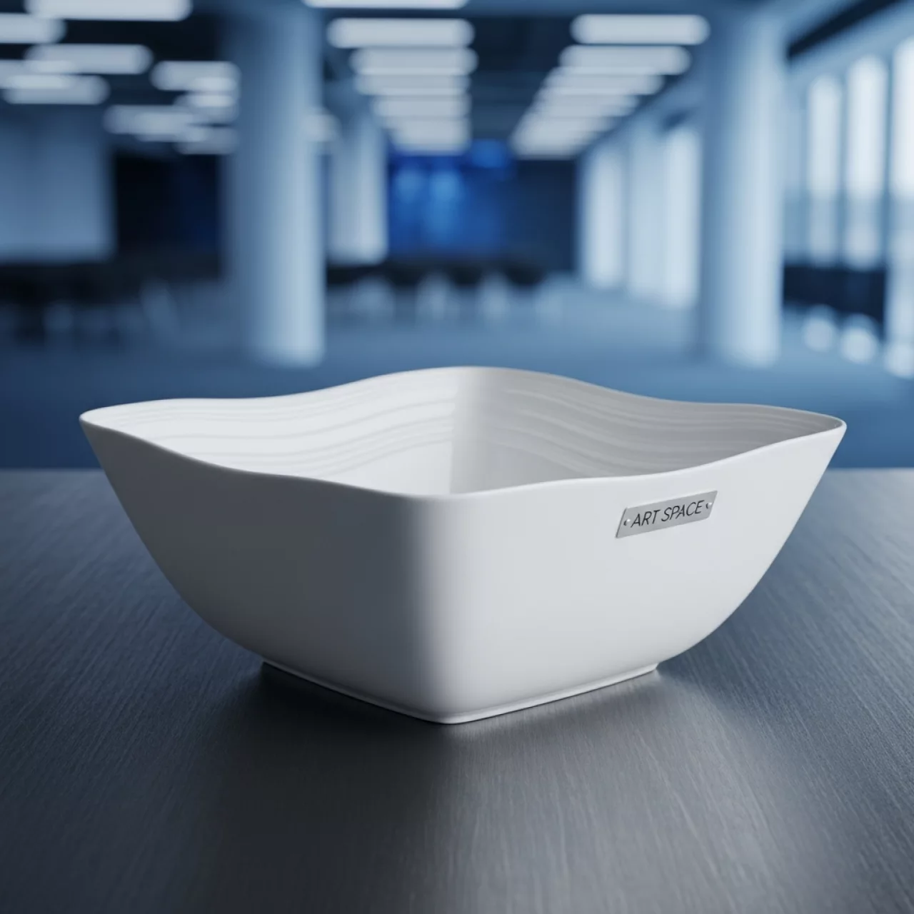 Аренда Салатник Chan Wave Quadro квадратный 200 мм в Delta Sirius — ART SPACE