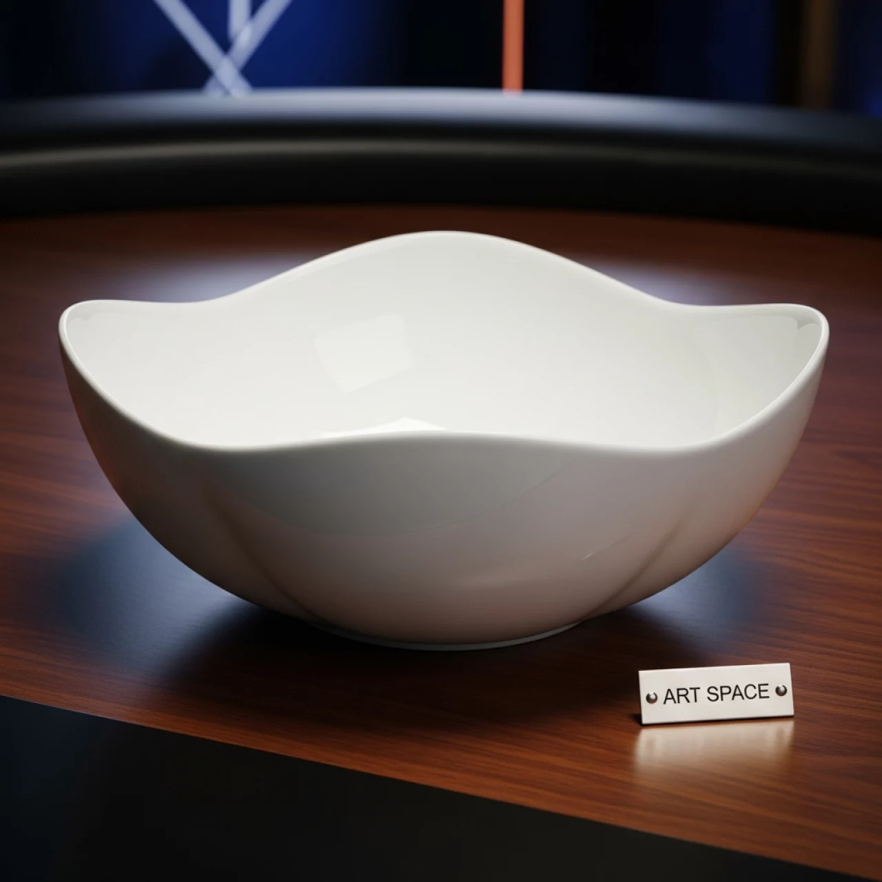 Аренда Салатник цветок Chan Wave 300 мм 250 мл в Delta Sirius — ART SPACE