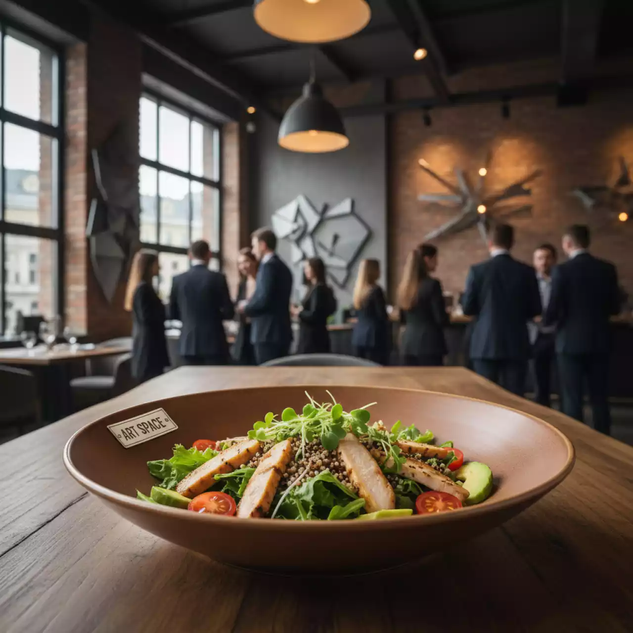 Аренда Салатник Элит Апач коричневый в ресторане «Brunello» — ART SPACE