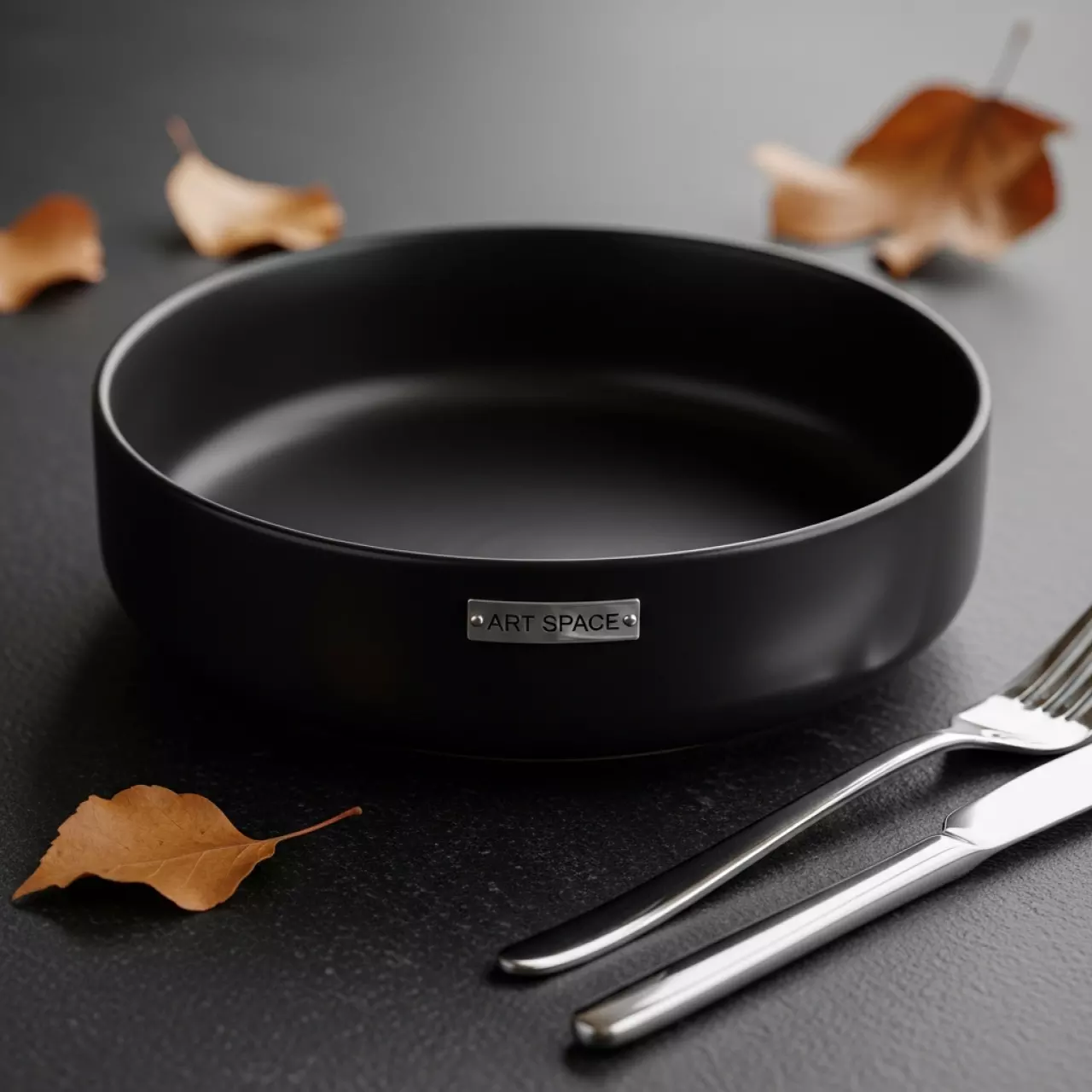 Аренда Салатник Элит Эфиопия чёрный D 185 мм H 70 мм в Rodina Grand Hotel & SPA — ART SPACE