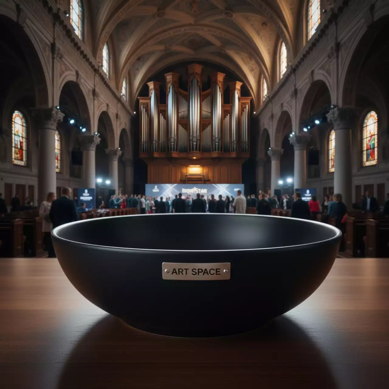 Аренда Салатник Элит Келевра чёрный D 240 мм H 55 мм в Зале органной и камерной музыки — ART SPACE