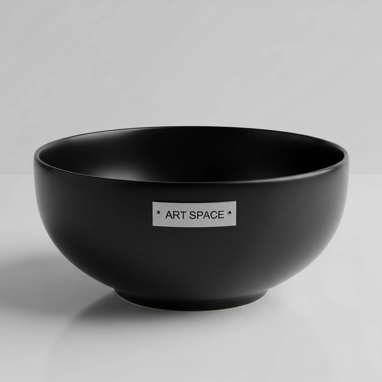 Аренда Салатник Элит Парагвай чёрный диаметр 190 мм высота 65 мм 1250 мл на территории Морпорта Сочи — ART SPACE