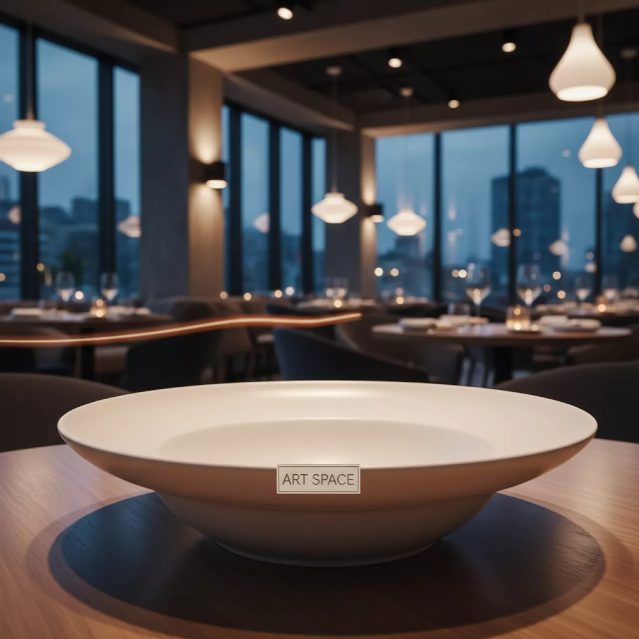 Аренда Салатник Элит Ричи белый 150х70 мм в ресторане «Магеллан» — ART SPACE