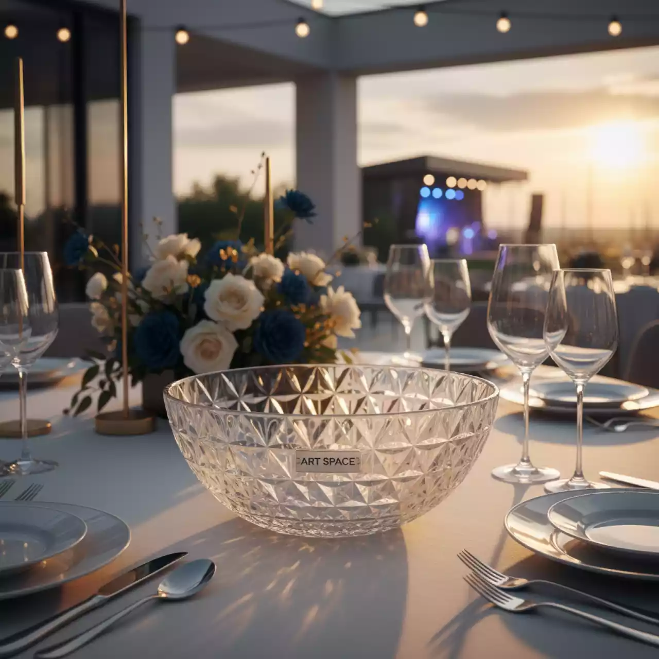 Аренда Салатник ИДИЛЛИЯ D22,2 см в Mantera Supreme — ART SPACE