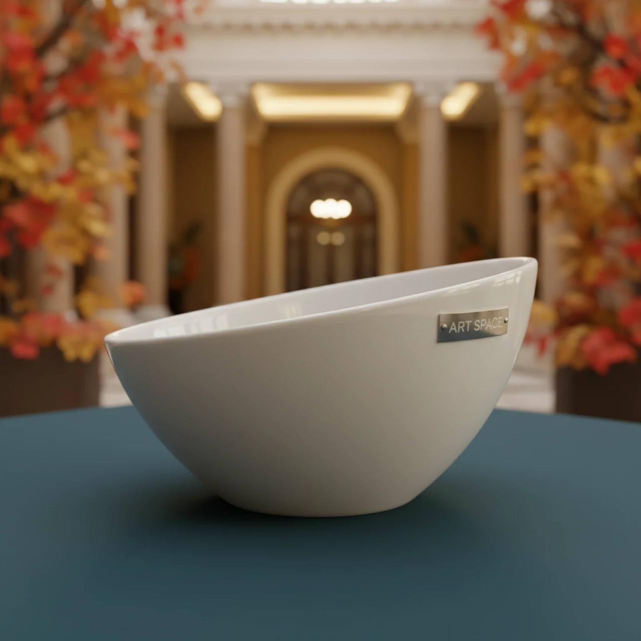 Аренда Салатник Капля 190 мл d 112 мм l 135 мм h 53 мм в Bridge Resort — ART SPACE