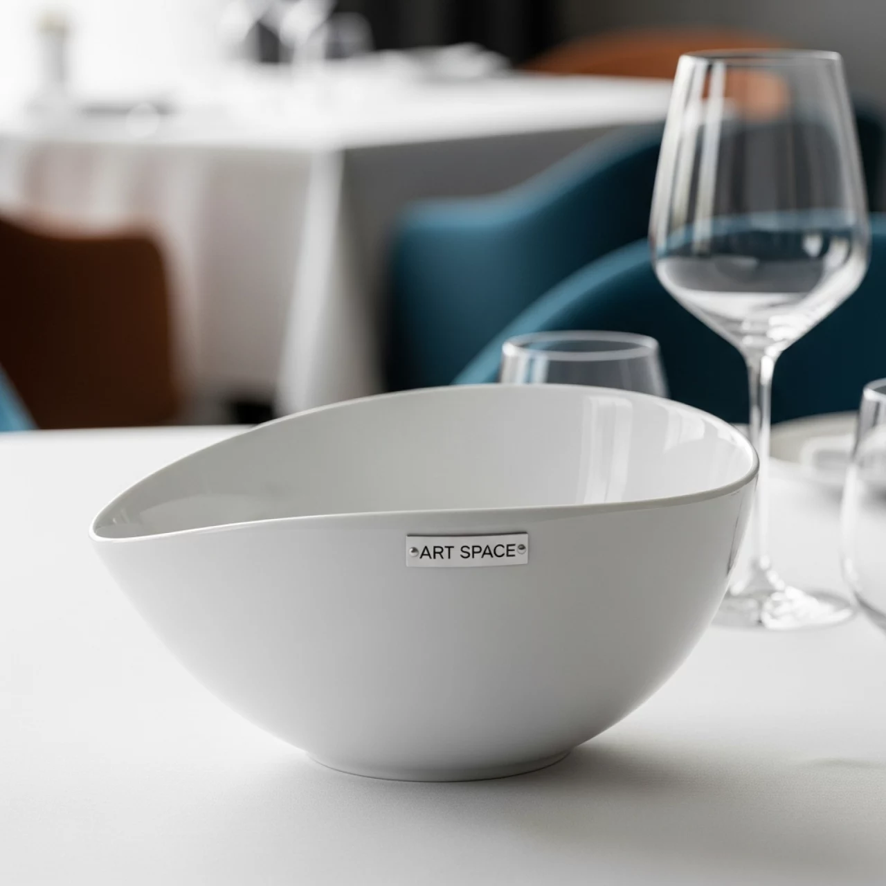 Аренда Салатник Капля фарфор 1,3 л 55x233x290 мм в ресторане «D.O.M» — ART SPACE