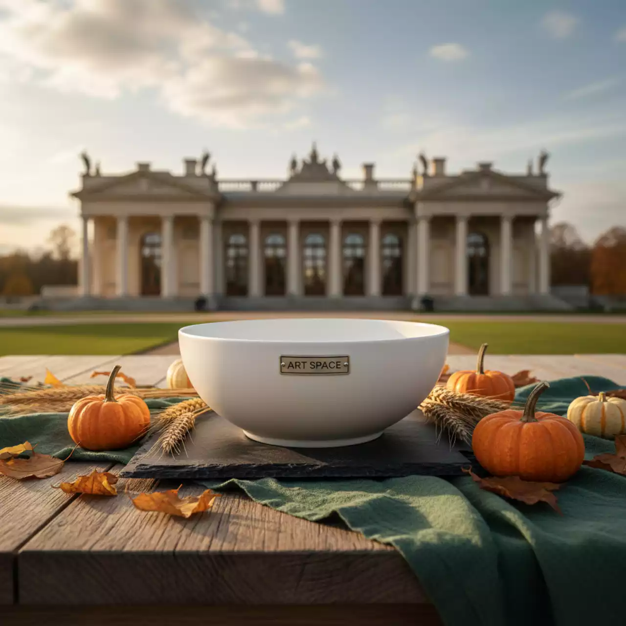 Аренда Салатник круглый 24,5 см 2,5 л в усадьбе Голицына — ART SPACE