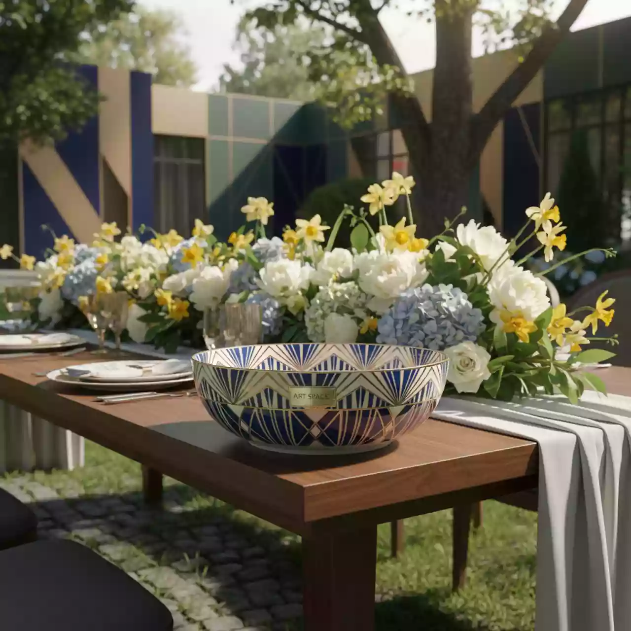 Аренда Салатник круглый Ø24,5 см высота 9,5 см объем 2,5 л в санатории «Русь» — ART SPACE