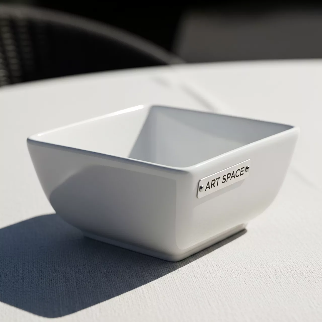 Аренда Салатник квадратный белый 200 мл 100 мм в санатории «Металлург» — ART SPACE